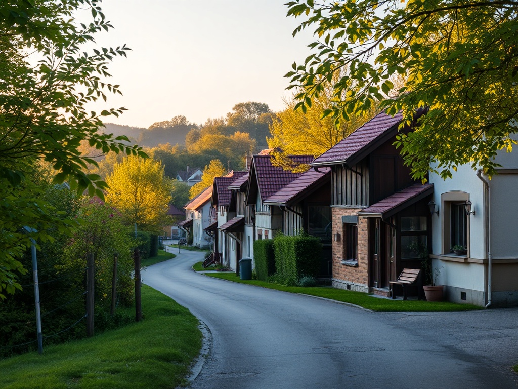 Bocian na dachu domu w Sulejówku, powrót bocianów wiosną, symbol szczęścia nad miastem