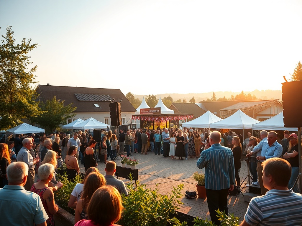 Procesja z palmami w Niedzielę Palmową na ulicach Sulejówka nad Bugiem